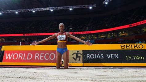 yulimar rojas hace historia bate el récord mundial de triple salto