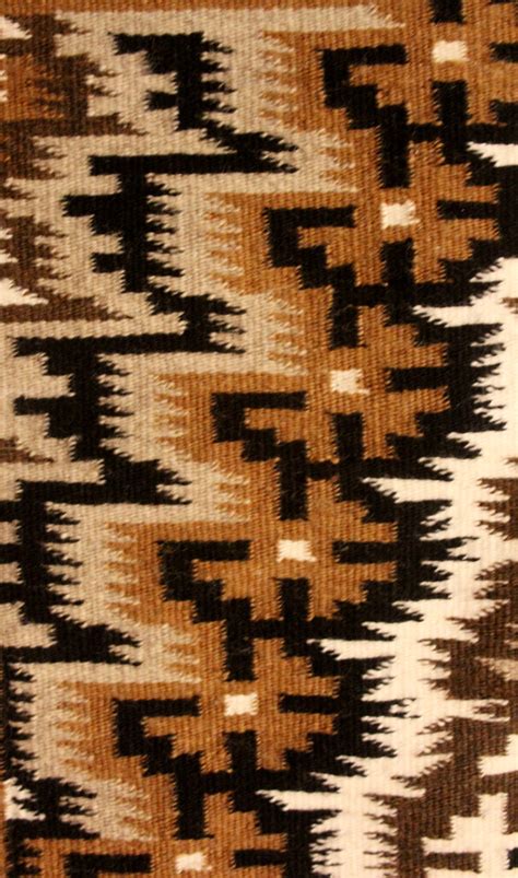 Native American Extra Fine Exceptional Navajo Two Gray Hills Weaving