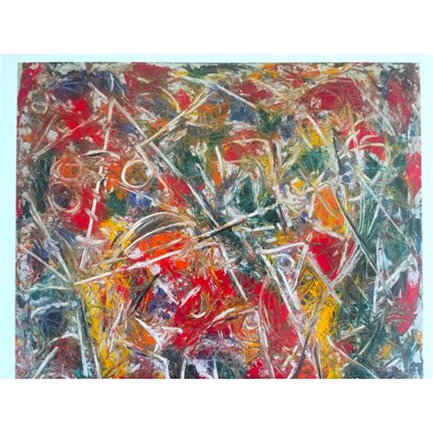 Jackson Pollock Foundation Abstract Expressionist Lithograph Collector