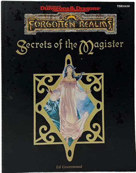 Tsr Books Forgotten Realms Secrets Of Magister Tsr1143