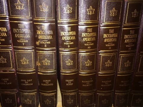 Value of Encyclopedia Americana Set? | ThriftyFun