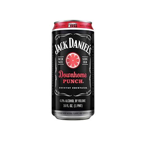 All countries worldwide delivery usa europe uk albania andorra angola argentina armenia aruba australia austria azerbaijan bahrain jack daniel's whiskey & apple cooler bottles 4 x 330ml. Brown-forman Jack Daniel's Country Cocktails Downhome Punch, 16 Oz Can, 4.8% Abv, 4.8% Abv, 0 ...