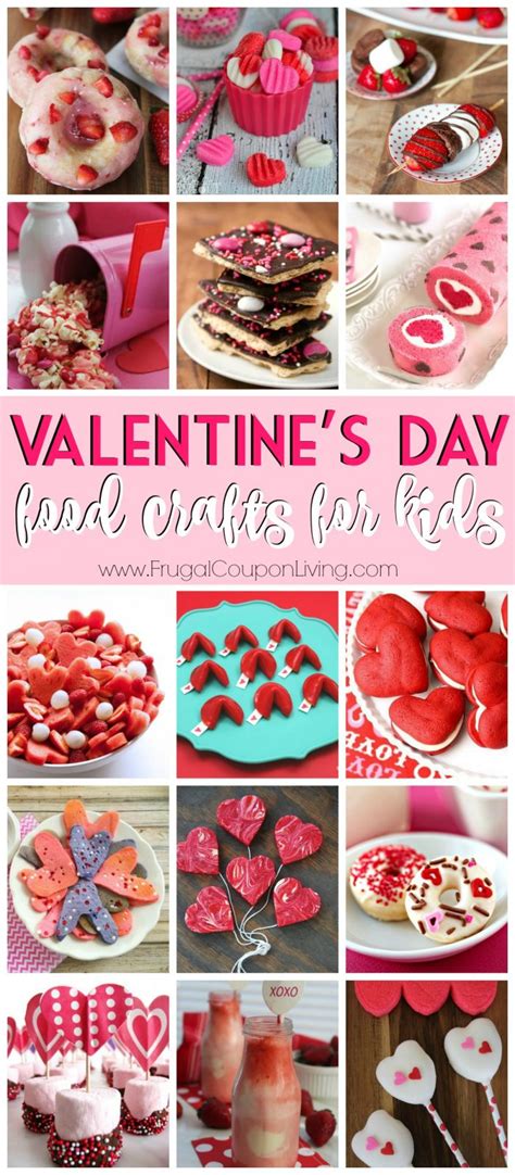 Valentines Day Crafts With Food Valentines For Kids Joy In The