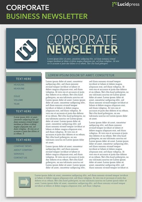 Create Professional Newsletters With Microsoft Word Newsletter