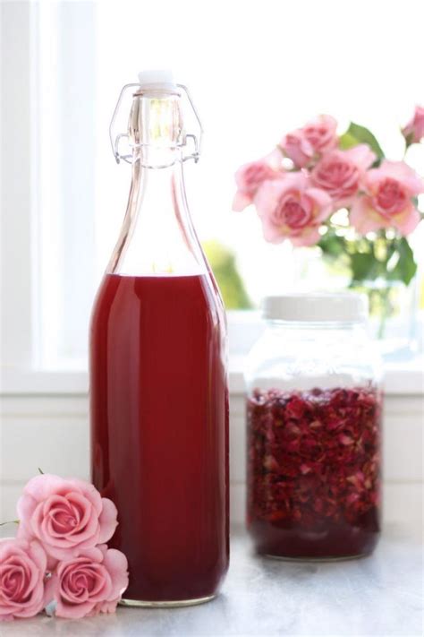Learn To Make Rose Petal Vinegar With Apple Cider Vinegar And Dried