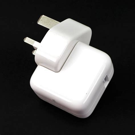Apple Original 12w Usb Power Adapter For Ipad A1401 Uk Plug