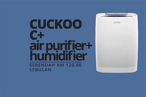 This air purifier comes with an air cleaning solution that is optimised for different room sizes to deliver clean air in every corner. C+ HUMIDIFIER - Cuckoo Water Filter And Air Purifier