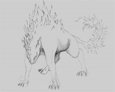 Original Creature Fire Wolf By Claytoncreatures On Deviantart