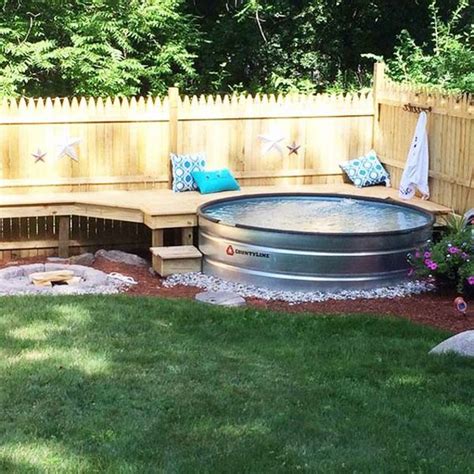 35 Cool Diy Stock Tank Pool Ideas For Summer Project Home Design And
