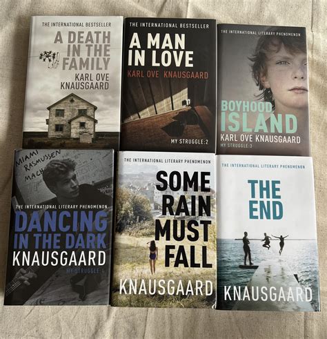 my struggle complete set volumes 1 6 by knausgaard karl ove fine hardcover 1st edition