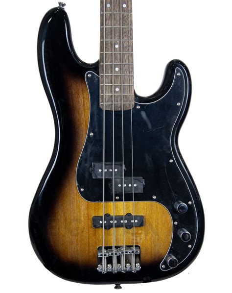 Fender Squier Affinity Precision Pj Bass Pack Brown Sunburst