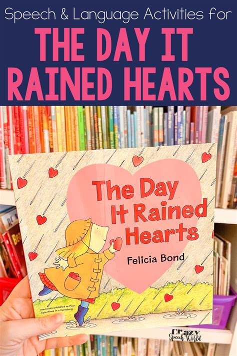 The Day It Rained Hearts Activities For Little Learners Crazy Speech