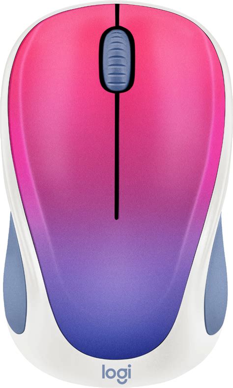 Logitech Design Collection Wireless Optical Mouse With Nano Receiver