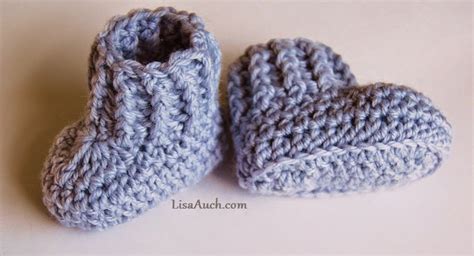 10 Minute Easy Crochet Booties Pattern Booties That Stay On Little Feet