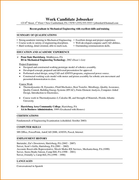 Summary for a mechanical engineer resume. Mechanical Engineer Resume Objective Examples Sidemcicek ...