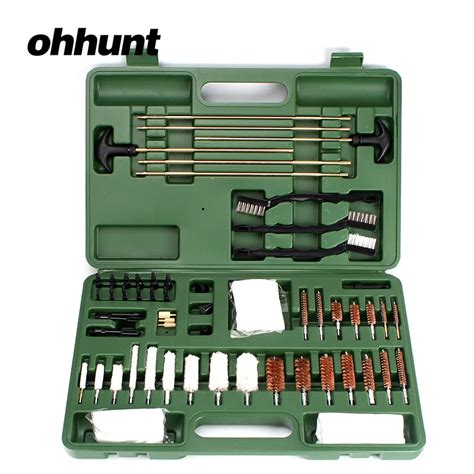 Ohhunt Hunting 62 Pieceslot Universal Gun Cleaning Kit Sets Tactical