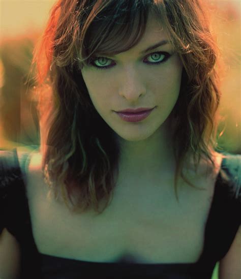 Milla Jovovich In Le Parisien October 2011 By Sheryl Nields