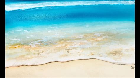 Watercolor Paintings Of Beaches