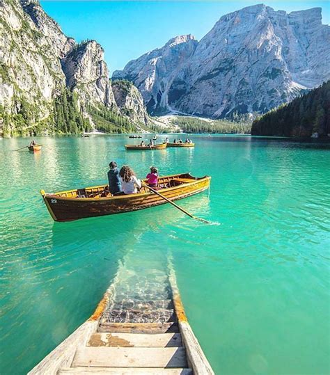 The Vibrant Lago Di Braies Italy 📸 By Pierdepe Goneoutdoors Italy