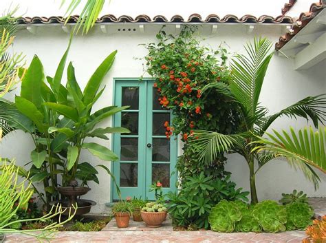 45 ways to incorporate a yellow sofa into your room digsdigs, lagoon blue design m23901 beautiful walls we supply. 10 Beautiful Gardens with Tropical Plants