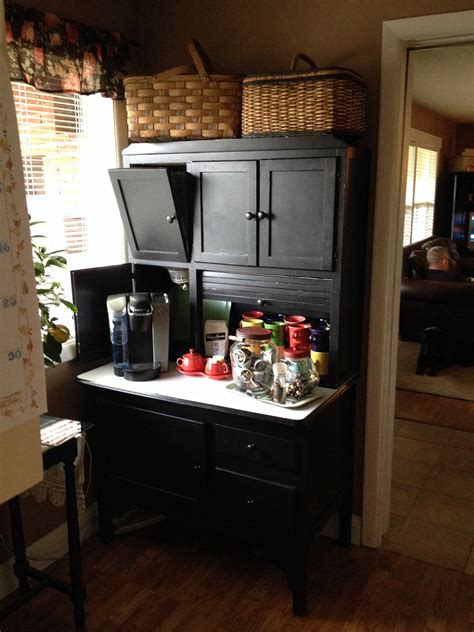 If you are looking for the best under cabinet coffee maker, we have listed the top coffee makers that are worth purchasing. Coffee station, love my Hoosier … | Coffee bar home ...