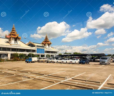 Mandalay International Airport Myanmar 2 Editorial Photography Image