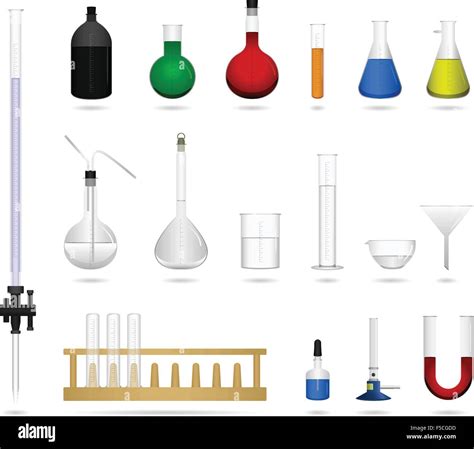 Science Lab Laboratory Equipment Tool Stock Vector Image And Art Alamy
