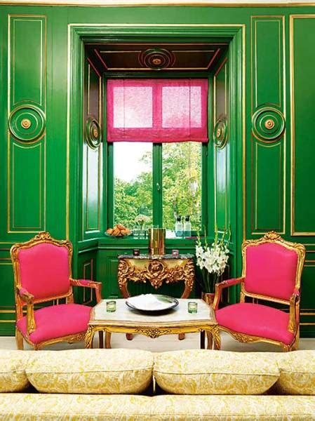 Gold And Pink Living Room Design Contemporary Living Room