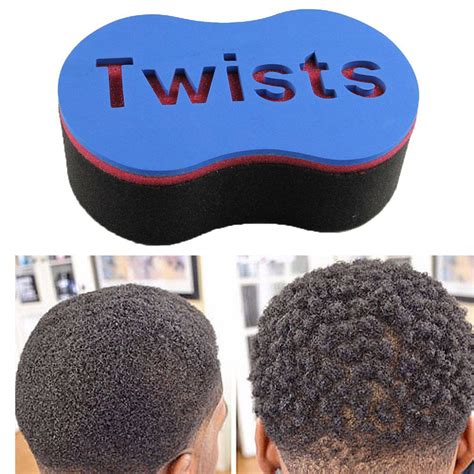 Soft Magic Twist Hair Brush Sponge For Natural Afro Coil Wave Dread