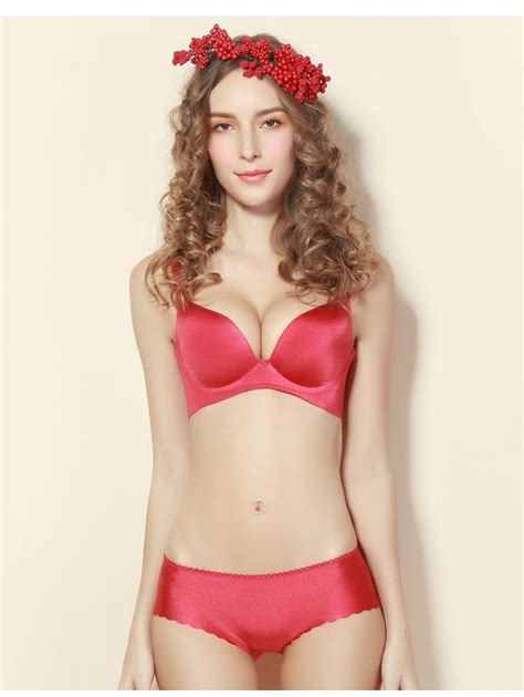 2015 New Sexy Seamless Bra Brief Sets Women Girl Brassiere 32a B 38c