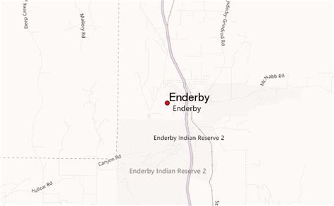 Enderby Canada Location Guide