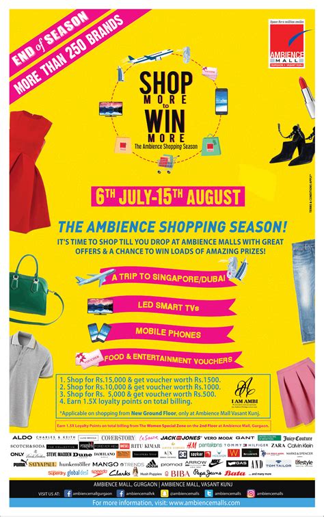 Ambience Mall Shop More To Win More Ad Advert Gallery