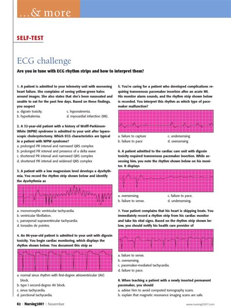 More Ecg Challenge