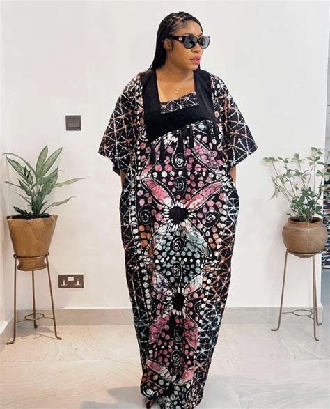African Print Maxi Dress Adire Bubu Dress Batik Bubu Tye Etsy African Fashion Traditional