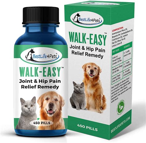 Joint And Hip Pain Relief Supplement For Dogs And Cats 450 Pills