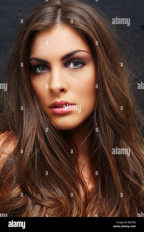 Studio Beauty Portraits Stock Photo Alamy