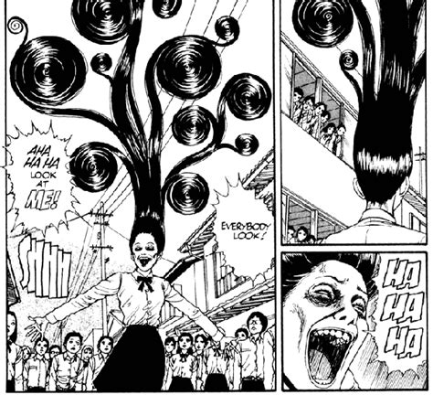 A town of people slowly go insane over increasing obsessions with spiral shapes: #Uzumaki #Spiral #Graphic | Japanese horror