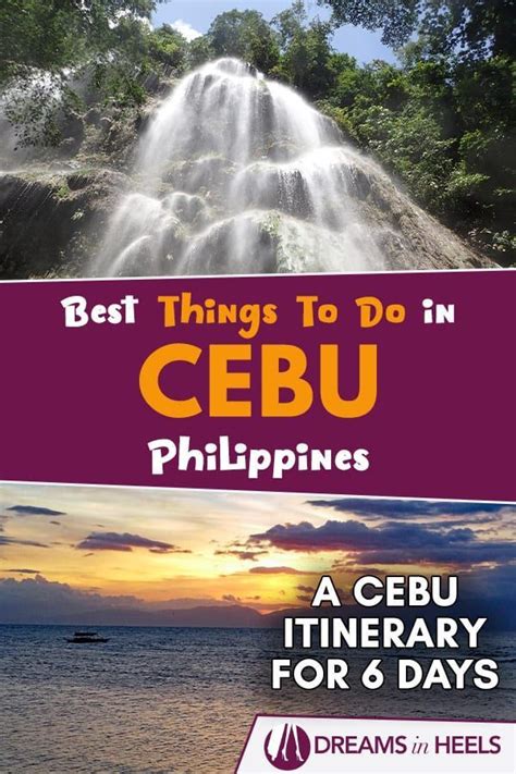 Cebu Itinerary What To Do In Cebu Philippines If You Only Have 5 Or 6