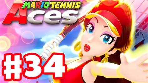 Mario Tennis Aces Gameplay Walkthrough Part 34 Pauline Online Tournament Nintendo Switch