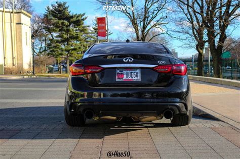 2018 Infiniti Q50 Luxe With 19x105 Esr Rf11 And Federal 245x40 On