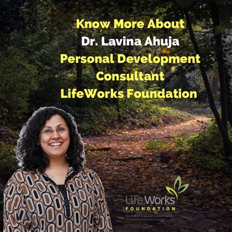 Know More About Dr Lavina Ahuja Personal Development Consultant At Lifeworks
