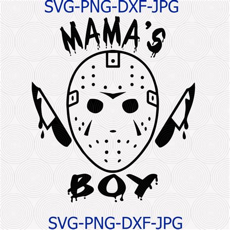 Jason Voorhees Mamas Boy Digital Download Welcome To Our Shop