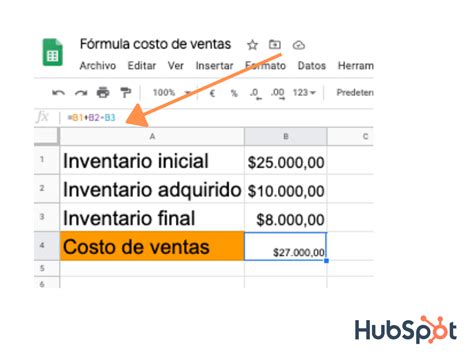 Como Calcular El Costo De Ventas En Excel Printable Templates Free