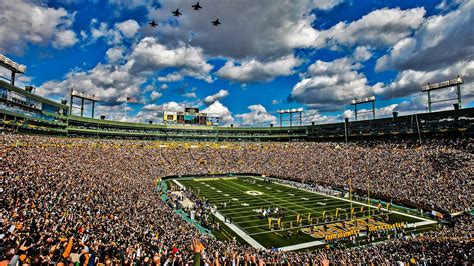 Packers Virtual Background Packers Zoom Background Of Lambeau Field