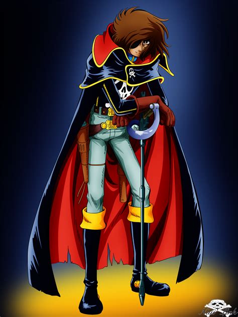 Captain Harlock By Niiii Link On Deviantart