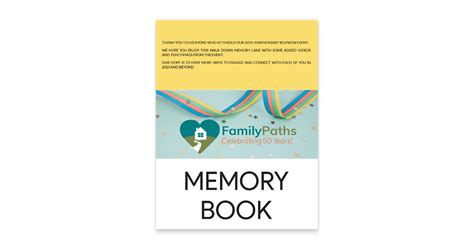 50th Reunion Memory Book
