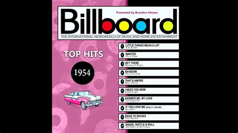 Billboard Top Hits 1954 Youtube