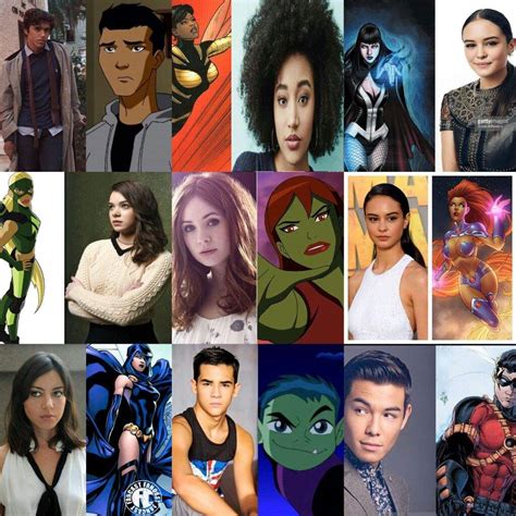 Teen Titans Live Action Cast Teen Titans Amino