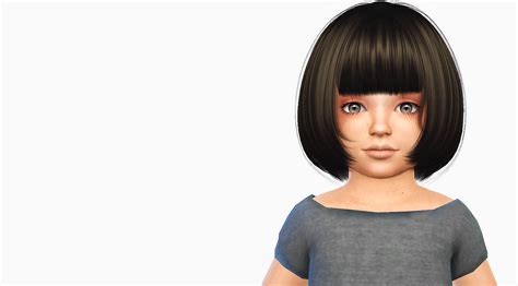 Pin By Nappily D On Sims4hood Sims Hair Hair Sims 4 Toddler