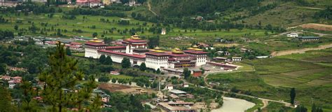 Tashichho Dzong The Fortress Of The Glorious Religion Thimphu Bhutan